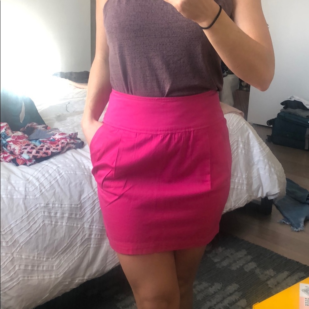 Roxy Pleated High Waited Skirt